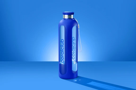 Стеклянная бутылка "ClearWater"